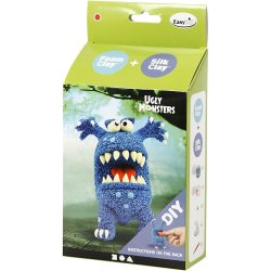 Funny Friends, monster, bl&aring;, 1 pk.