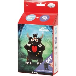 Funny Friends, monster, sort, 1 pk.