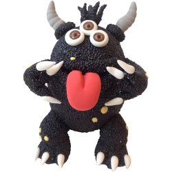 Funny Friends, monster, sort, 1 pk.