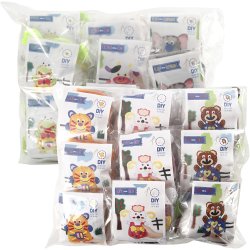 Funny Friends, 18 s&aelig;t/ 1 pk.