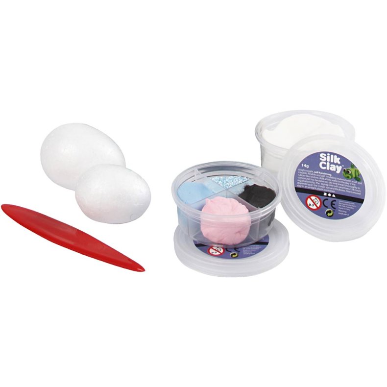 Funny Friends, enhj&oslash;rning, bl&aring;, 1 pk.