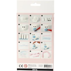 Funny Friends, enhj&oslash;rning, bl&aring;, 1 pk.