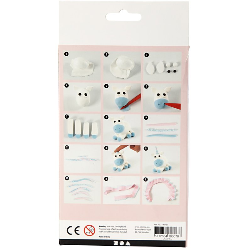 Funny Friends, enhj&oslash;rning, bl&aring;, 1 pk.