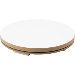 Drejeskive, H: 2,5, diam. 17 cm, 1 stk.