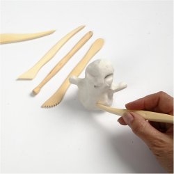 Modell&eacute;rpinde, L: 15 cm, 6 stk./ 1 pk.