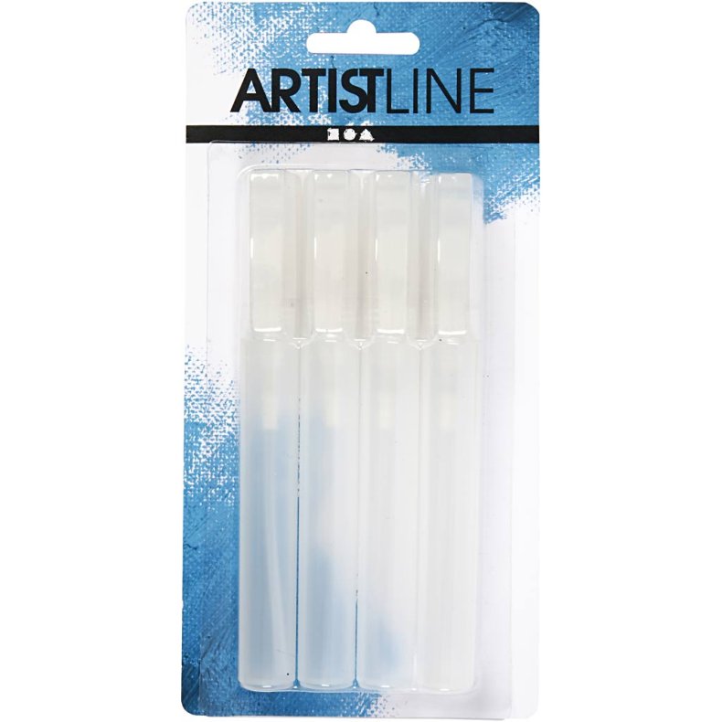 Sprayflaske, ca. 10 ml, mat transparent, 4 stk./ 1 pk.