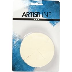 Svampe, L: 40 mm, B: 25 mm, hvid, 8 stk./ 1 pk.