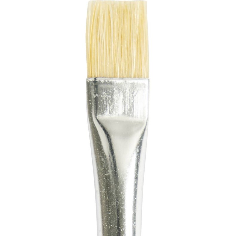 Nature Line Pensler, nr. 8, L: 18,5 cm, B: 10 mm, flad, 12 stk./ 1 pk.