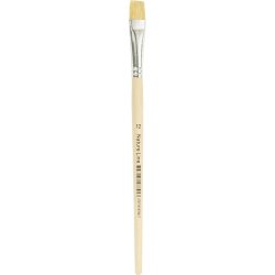 Nature Line Pensler, nr. 12, L: 19 cm, B: 11 mm, flad, 12 stk./ 1 pk.