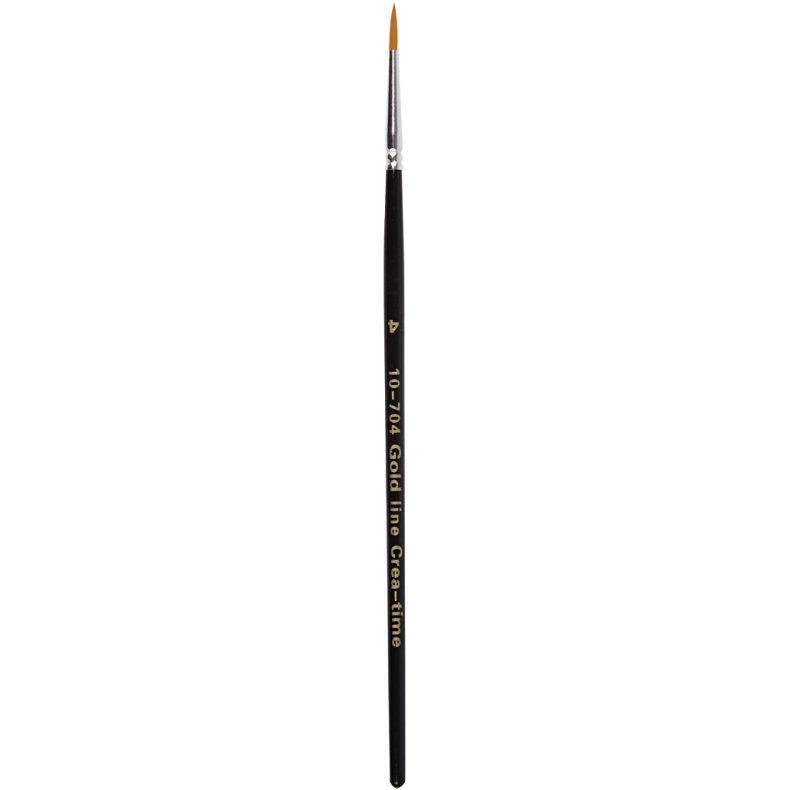 Nylon Pensler, 4, L: 17 cm, B: 2,5 mm, rund, 12 stk./ 1 pk.