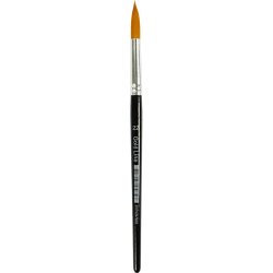 Nylonpensler, nr. 22, L: 21 cm, B: 8 mm, rund, 6 stk./ 1 pk.