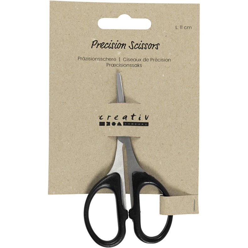 Pr&aelig;cisionssaks, L: 11 cm, h&oslash;jre, 1 stk.