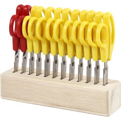 B&oslash;rnesaks, L: 12,5 cm, rund, 12 stk./ 1 pk.