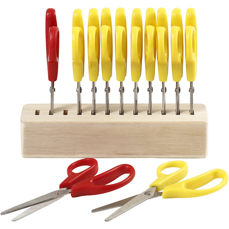 B&oslash;rnesaks, L: 12,5 cm, rund, 12 stk./ 1 pk.