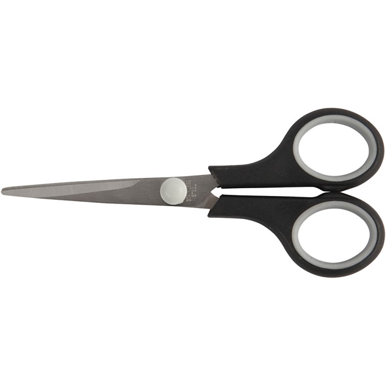 B&oslash;rnesaks, L: 13 cm, h&oslash;jre- og venstreh&aring;nd, 1 stk.