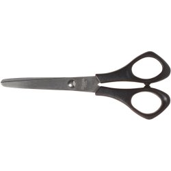 Skolesaks, L: 14 cm, rund, h&oslash;jre, 1 stk.