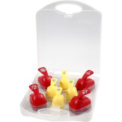 Stansejern, hel&aring;rsmotiver, str. 15+23 mm, 2x4 stk./ 1 pk.