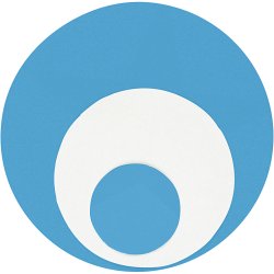 Lag-p&aring;-lag stansejernss&aelig;t, rund, str. 25+49+75 mm, 3 stk./ 1 pk.