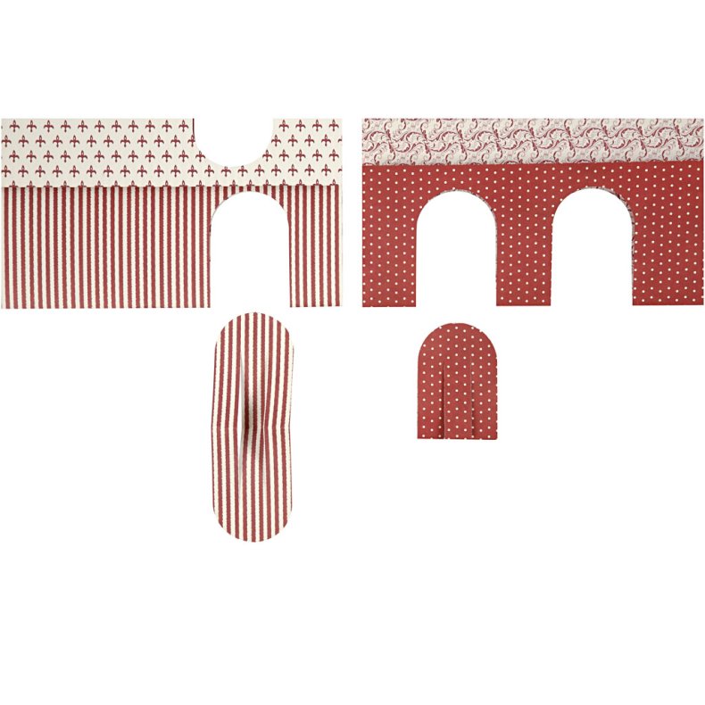 Stansejern, flettet hjerte, str. 46x67 mm, 1 stk.