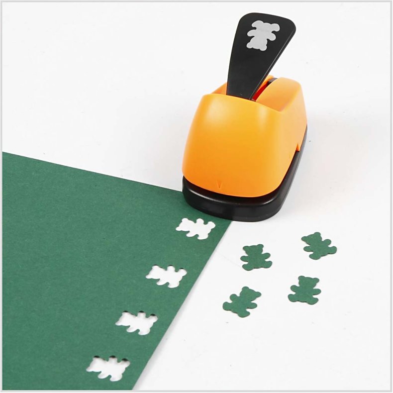 Stansejern, hel&aring;rs og jul, str. 16 mm, 24 stk./ 1 pk.