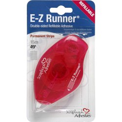 E-Z Runner&reg;, striber, permanent lim, B: 8 mm, 15 m/ 1 rl.