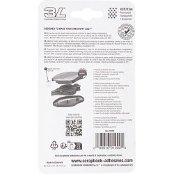 E-Z Runner&reg;, prikker, permanent lim, B: 8 mm, 13 m/ 1 rl.