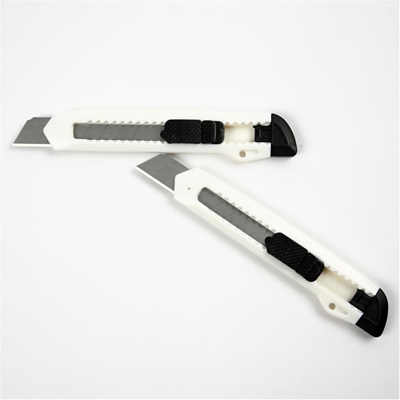 Hobbykniv, B: 18 mm, 5 stk./ 1 pk.