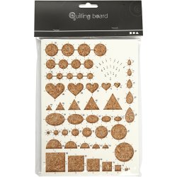 Quillingboard, str. 21x15 cm, 1 stk.