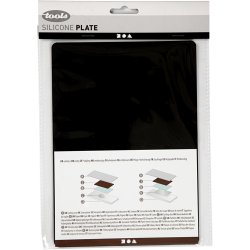 Silikoneplade, str. 15,3x21,6 cm, tykkelse 2 mm, 1 stk.