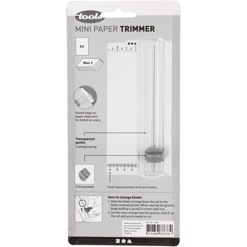 Sk&aelig;remaskine, A5, 1 stk.