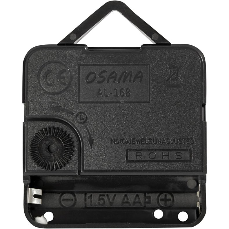 Urv&aelig;rk, plade max. tykkelse 10 mm, sort, 1 s&aelig;t