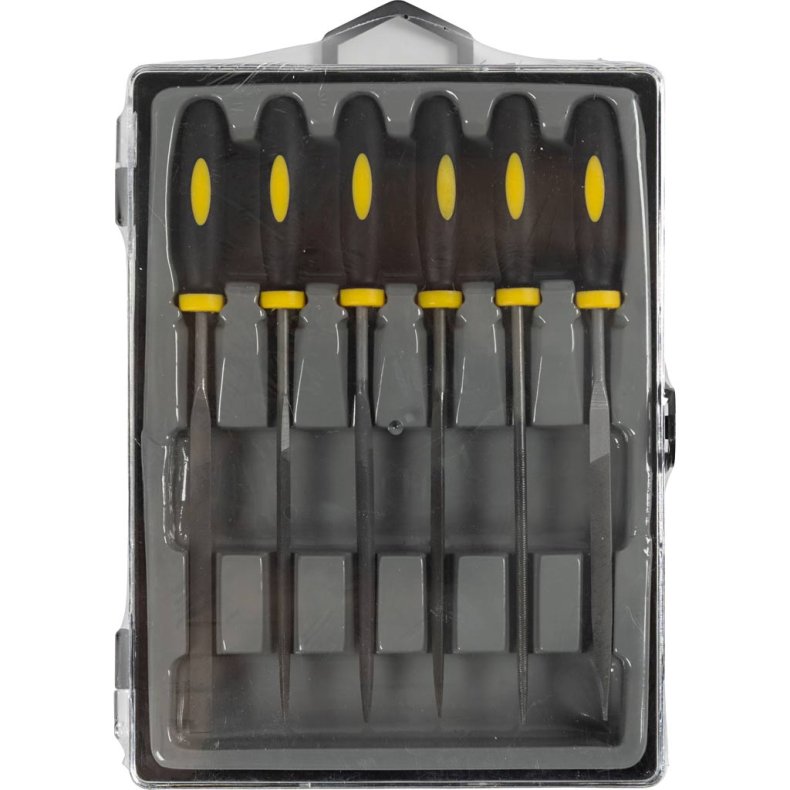 N&oslash;gle-files&aelig;t, L: 150 mm, 6 stk./ 1 s&aelig;t