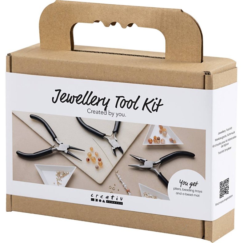 Tool Kit Smykker, L: 10+11+12 cm, 1 s&aelig;t/ 1 pk.