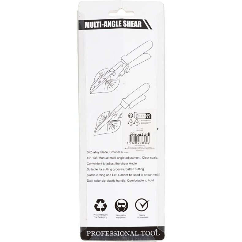 Listesaks, L: 22 cm, 1 stk.