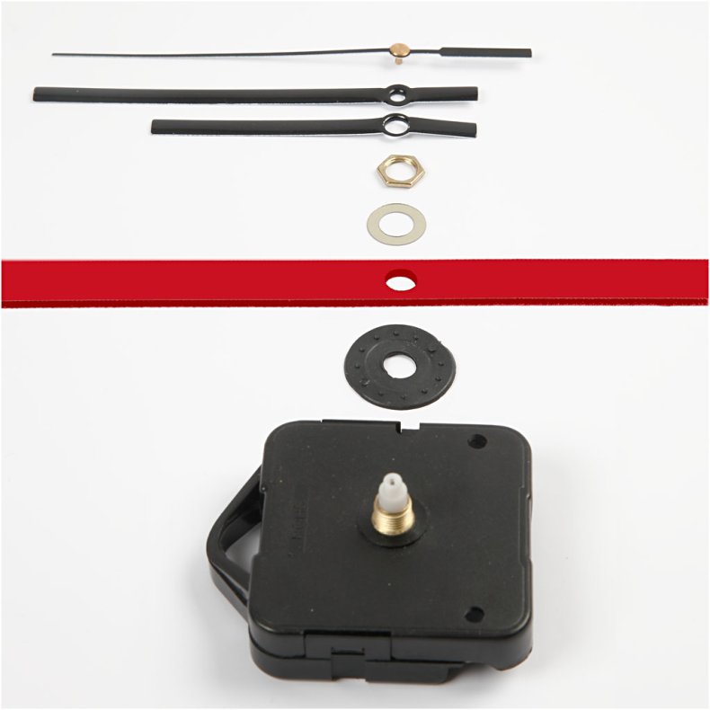 Urv&aelig;rk, plade max. tykkelse 3 mm, sort, 1 s&aelig;t