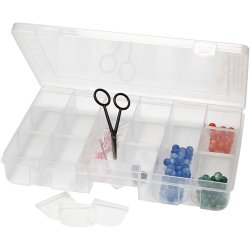 Systemkasse, str. 27x19 cm, hulstr. 5x4,5 cm, 1 stk.