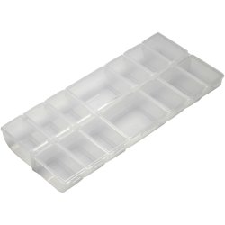 Opbevarings&aelig;ske, H: 2,8 cm, str. 24x11 cm, 1 stk.