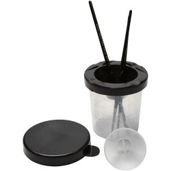 Penselb&oslash;tte, H: 8,5 cm, diam. 8 cm, 250 ml, 15 stk./ 1 pk.