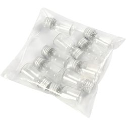 Plastd&aring;se med l&aring;g, H: 48 mm, diam. 23,5 mm, 13 ml, 10 stk./ 1 pk.