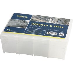 Basisindsats, nr. BA8-2, H: 80 mm, str. 157x55 mm, 4 stk./ 1 pk.