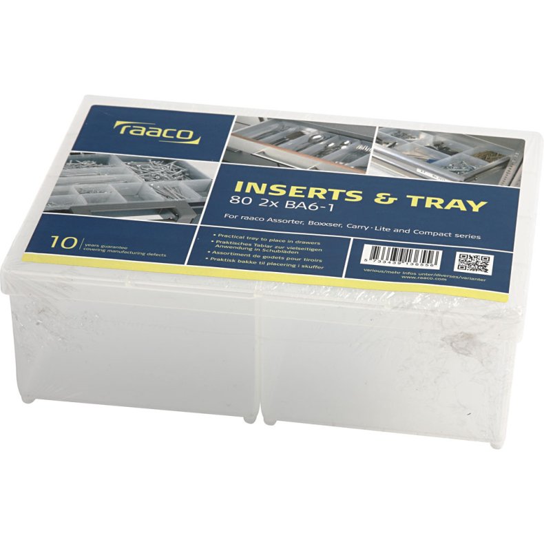 Basisindsats, nr. BA6-1, H: 80 mm, str. 157x109 mm, 2 stk./ 1 pk.