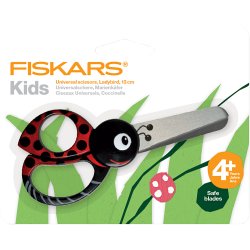 Fiskars B&oslash;rnesaks med Dyremotiv, marieh&oslash;ne, L: 13 cm, 1 stk.