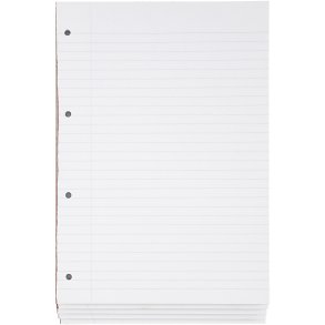 Standardblok, linier, A4, 210x297 , 5 stk./ 1 pk.