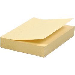 Sticky Notes, str. 38x50 mm, 12 stk./ 1 pk.