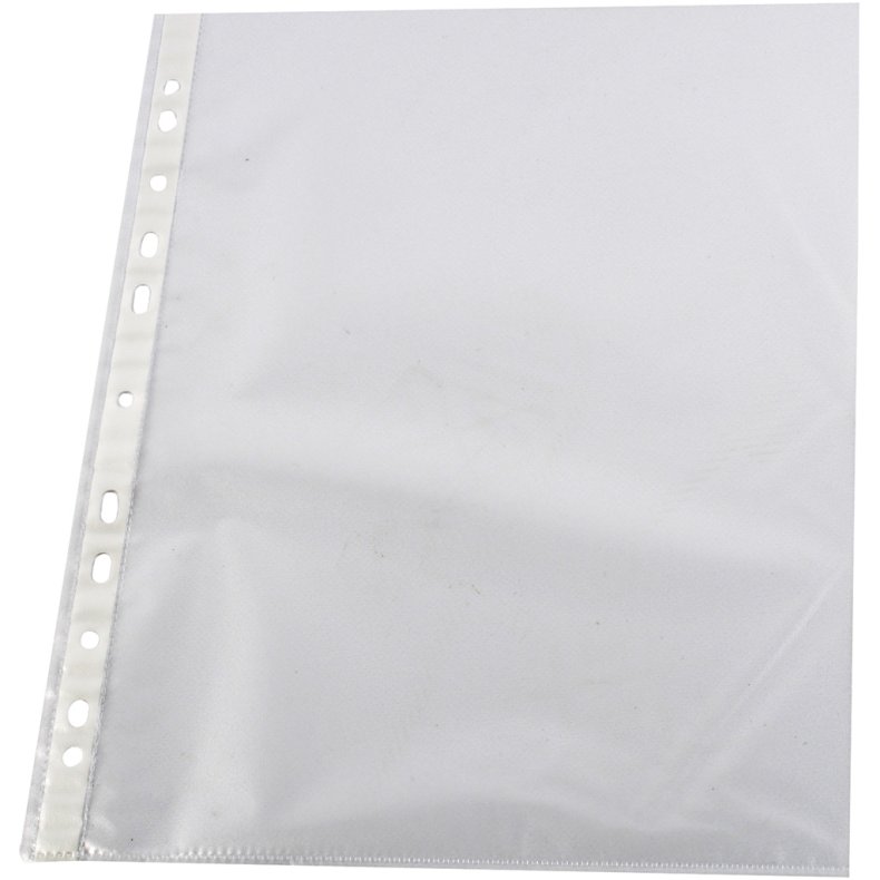 Plastlommer, &aring;bning i top, A4, ark 210x297 mm, 100 stk./ 1 pk.