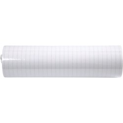 Bogplast, selvkl&aelig;bende, B: 40 cm, tykkelse 80 my, blank, 25 m/ 1 rl.