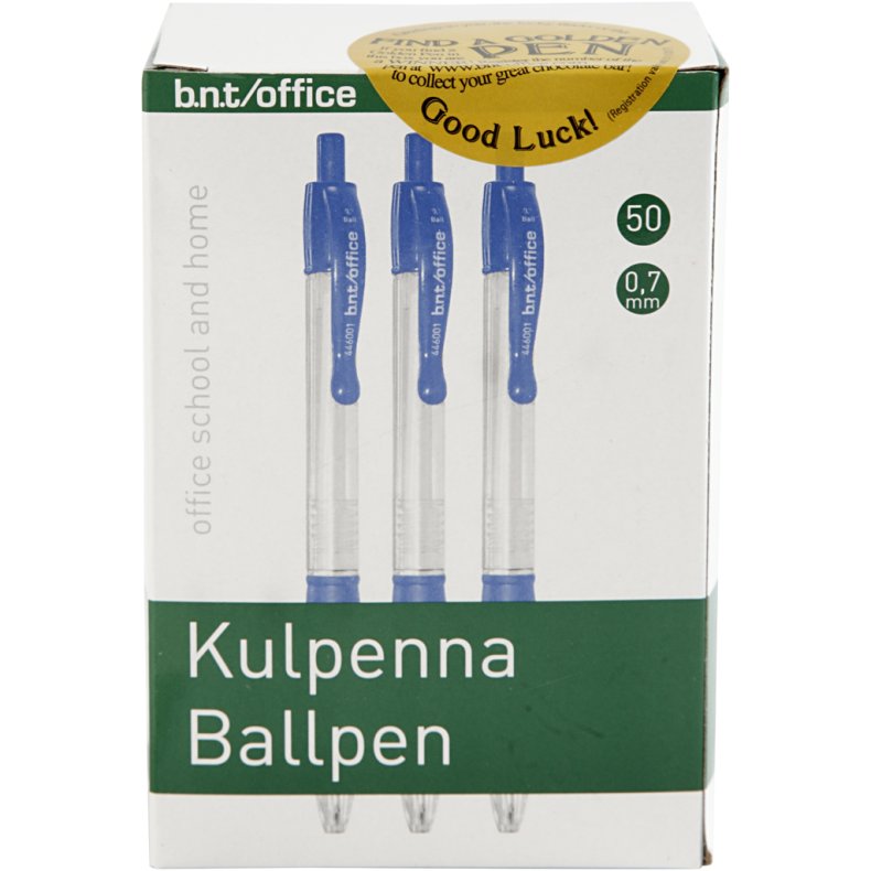 Kuglepen, 50 stk./ 1 pk.