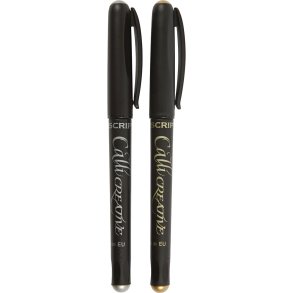 Kalligrafi Tusch, tykkelse 2.4 mm, 2 stk./ 1 pk.