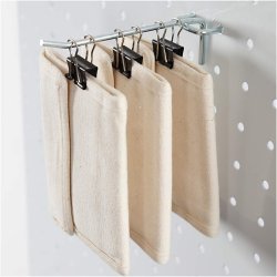 Klemmer, B: 19 mm, sort, 40 stk./ 1 pk.