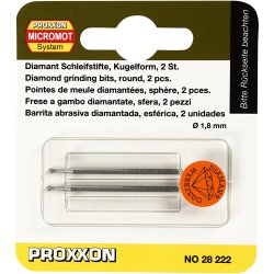 Diamantstift, str. 1,8 mm, 2 stk./ 1 pk.